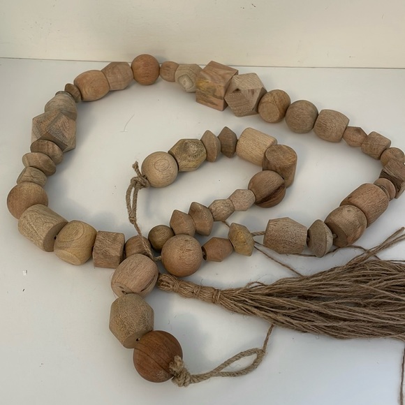 Threshold Accents Threshold Wooden Bead Garland Poshmark